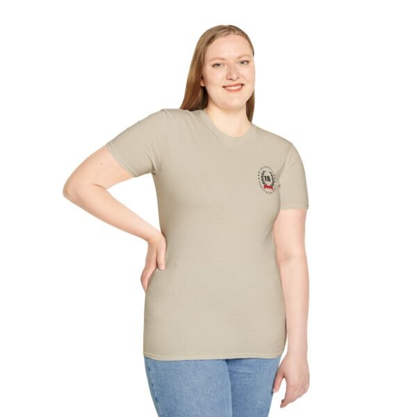 LA Habilitation House 18th Anniversary Unisex Softstyle Gildan T-Shirt - Image 8