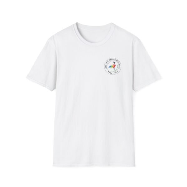 Jubilee 2025 - Pilgrims of Hope Round Logo Personalized T-Shirt - Image 6