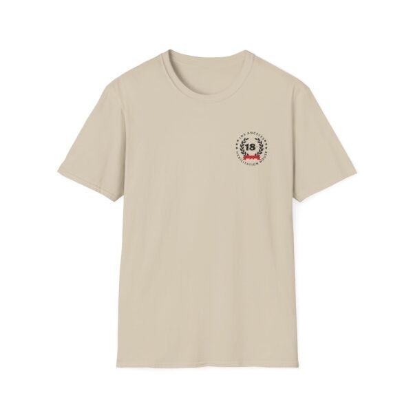 LA Habilitation House 18th Anniversary Unisex Softstyle Gildan T-Shirt - Image 5