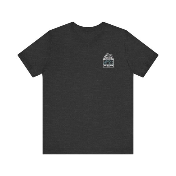He Is Risen (Matthew 28:6) Arch Rolled Stone T-Shirt - Image 10
