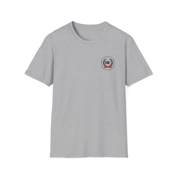 LA Habilitation House 18th Anniversary Unisex Softstyle Gildan T-Shirt - Image 10