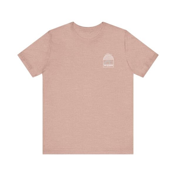 He Is Risen (Matthew 28:6) Arch Rolled Stone T-Shirt - Image 6