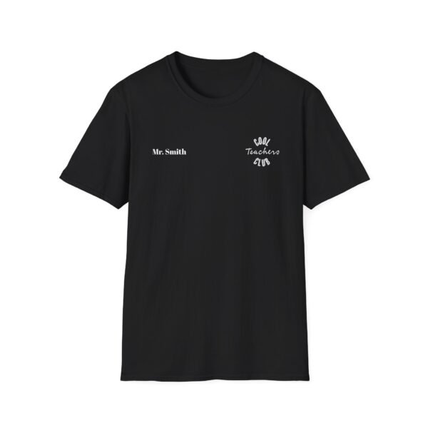 Cool Teachers Club T-Shirt Personalized Name - Image 5