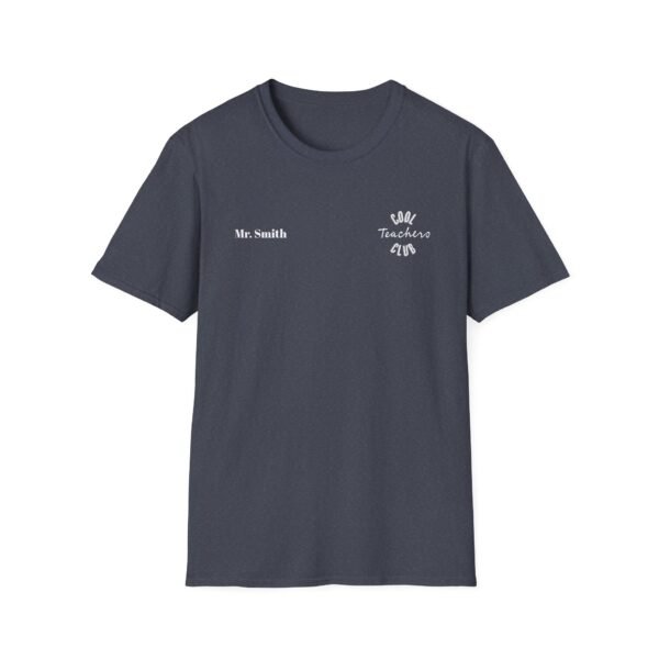 Cool Teachers Club T-Shirt Personalized Name - Image 11