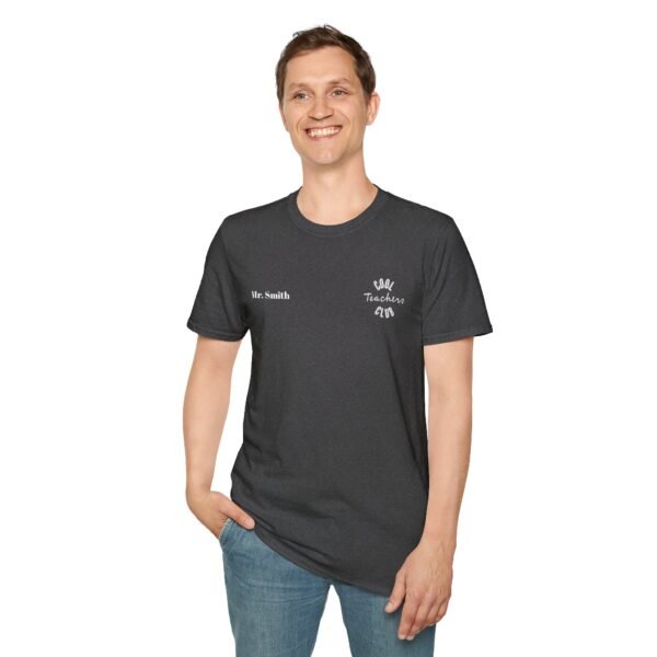 Cool Teachers Club T-Shirt Personalized Name - Image 3