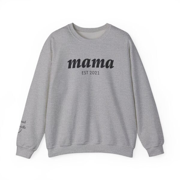 Mama Personalized Kids Name Crewneck Sweatshirt - Image 5