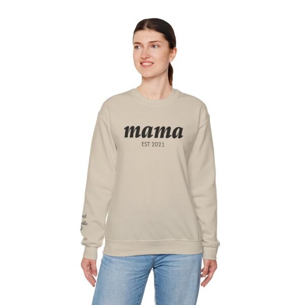 Mama Personalized Kids Name Crewneck Sweatshirt - Image 4