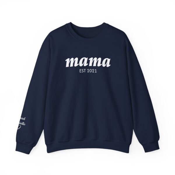 Mama Personalized Kids Name Crewneck Sweatshirt - Image 7