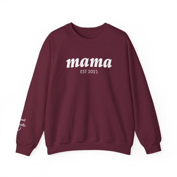 Mama Personalized Kids Name Crewneck Sweatshirt - Image 6