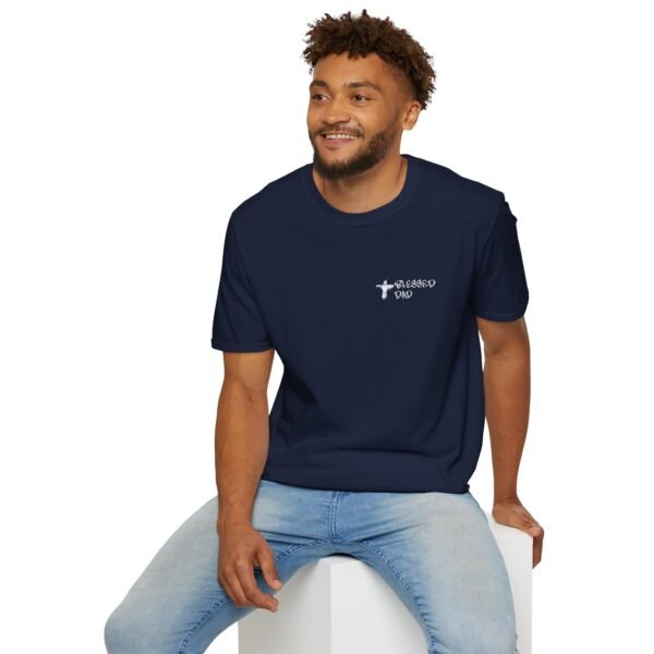 Blessed Dad (Subway NY Font) T-Shirt - Image 3