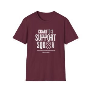 Arteriovenous Malformation (AVM) Awareness Support Squad Personalized Name T-Shirt