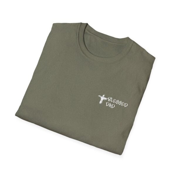 Blessed Dad (Subway NY Font) T-Shirt - Image 6