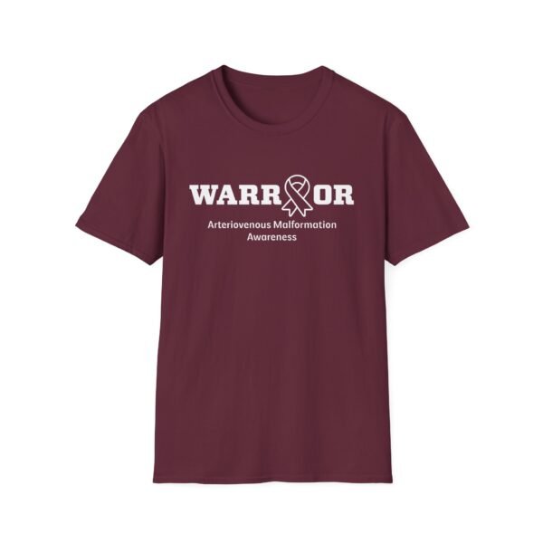 WARRIOR Arteriovenous Malformation (AVM) Awareness Adult T-Shirt