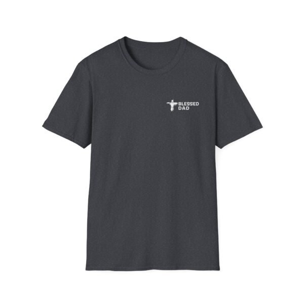 Blessed Dad (Distressed Font) T-Shirt - Image 5