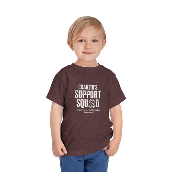Arteriovenous Malformation (AVM) Awareness Support Squad Personalized TODDLER Tee - Image 2