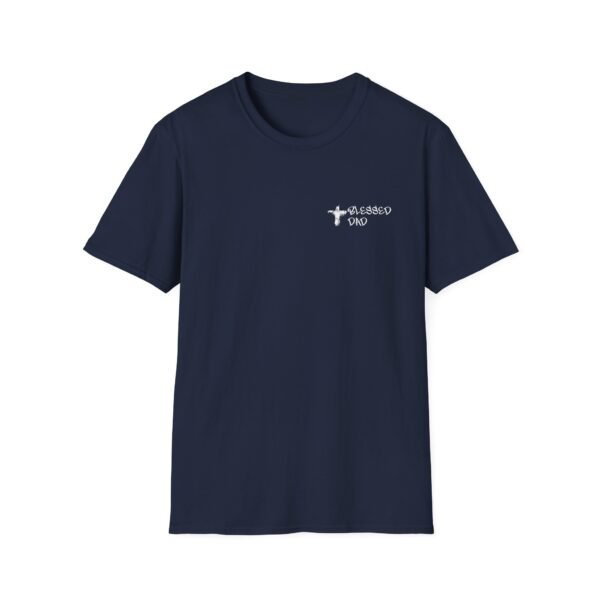 Blessed Dad (Subway NY Font) T-Shirt - Image 2