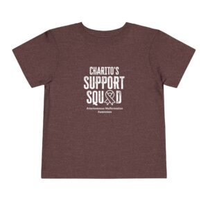 Arteriovenous Malformation (AVM) Awareness Support Squad Personalized TODDLER Tee