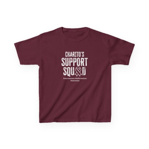 Arteriovenous Malformation (AVM) Awareness Support Squad Personalized Kids Heavy Cotton™ Tee