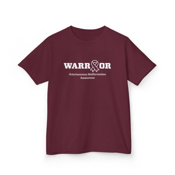 Arteriovenous Malformation (AVM) Awareness WARRIOR Kids Heavy Cotton™ Tee