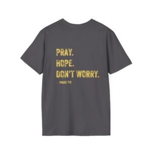 Pray Hope Don't Worry Padre Pio Distressed T-Shirt