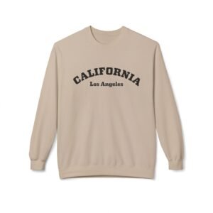 Los Angeles California Softstyle Fleece Crewneck Sweatshirt