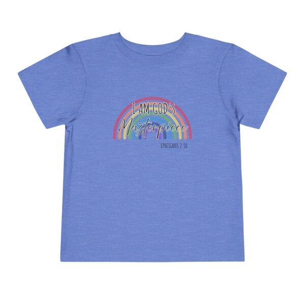 I am God's Masterpiece (Ephesians 2:10) Toddler T-shirt - Image 5