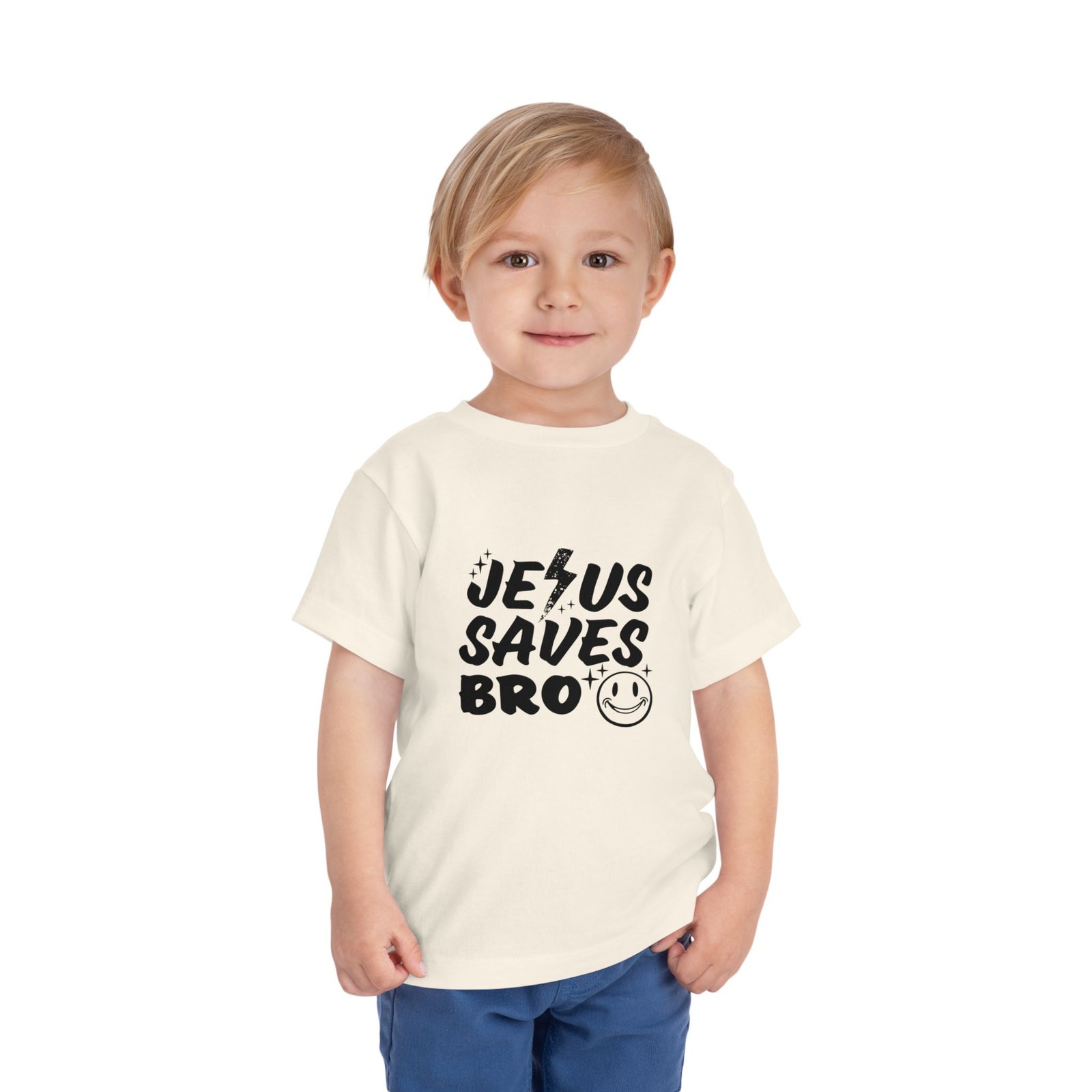 Jesus Saves Bro Toddler T-shirt - Image 2