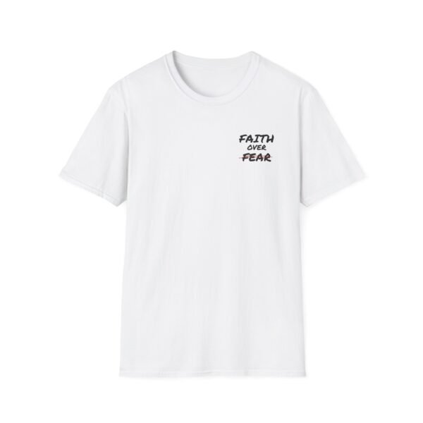 Faith Over Fear (Psalm 56:3) Marker Font T-Shirt - Image 4