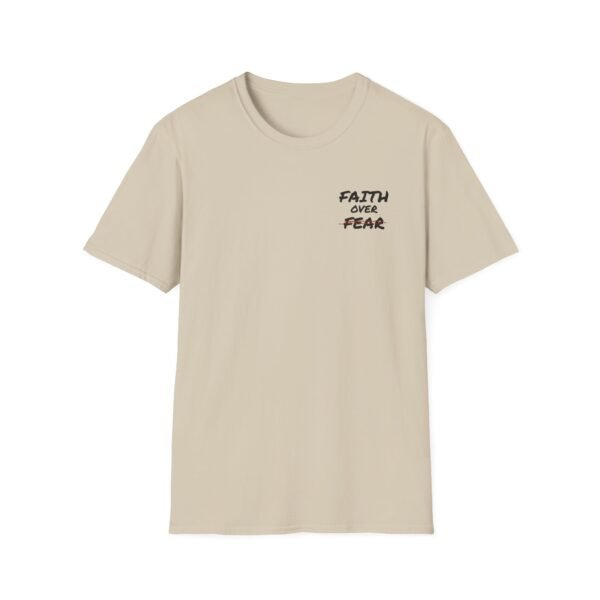 Faith Over Fear (Psalm 56:3) Marker Font T-Shirt - Image 7