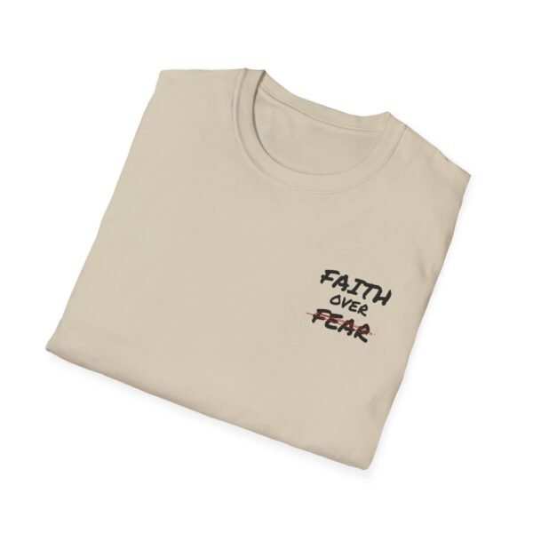 Faith Over Fear (Psalm 56:3) Marker Font T-Shirt - Image 9