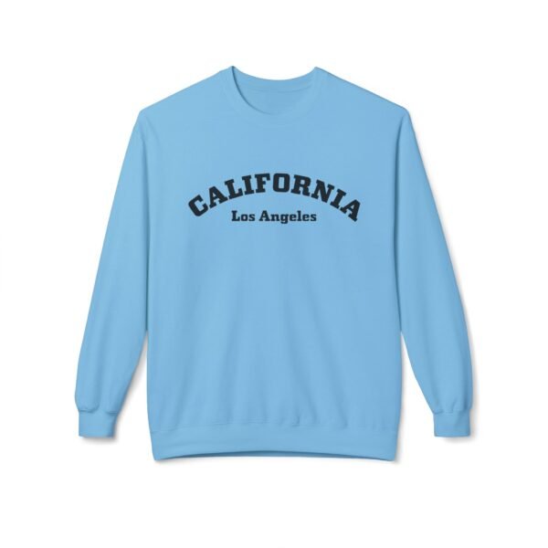 Los Angeles California Softstyle Fleece Crewneck Sweatshirt - Image 5