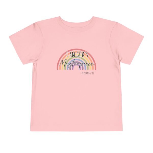I am God's Masterpiece (Ephesians 2:10) Toddler T-shirt - Image 7