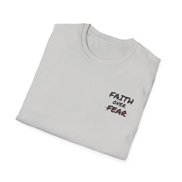 Faith Over Fear (Psalm 56:3) Marker Font T-Shirt - Image 3