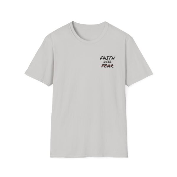 Faith Over Fear (Psalm 56:3) Marker Font T-Shirt - Image 2