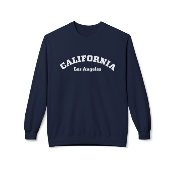 Los Angeles California Softstyle Fleece Crewneck Sweatshirt - Image 8