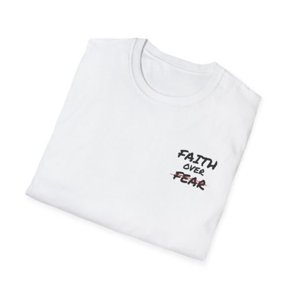 Faith Over Fear (Psalm 56:3) Marker Font T-Shirt - Image 6