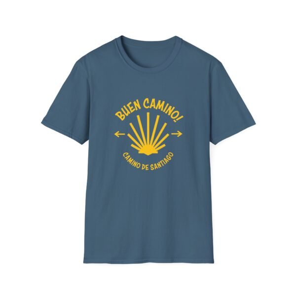 Camino de Santiago Buen Camino Seashell T-Shirt - Image 7