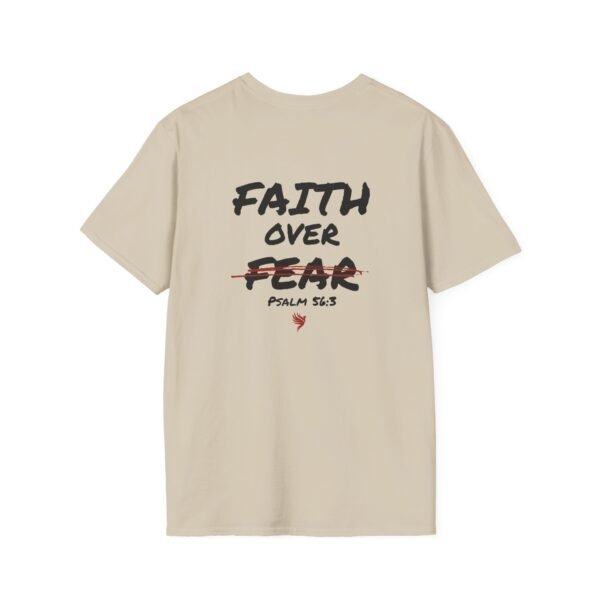 Faith Over Fear (Psalm 56:3) Marker Font T-Shirt - Image 8
