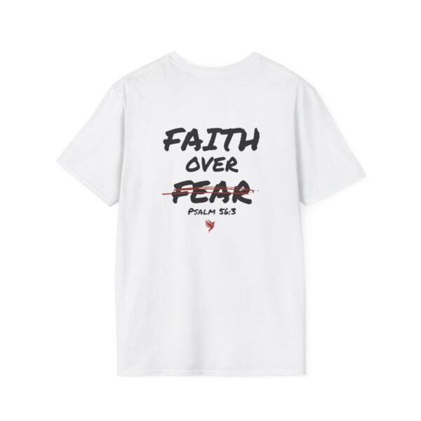 Faith Over Fear (Psalm 56:3) Marker Font T-Shirt - Image 5