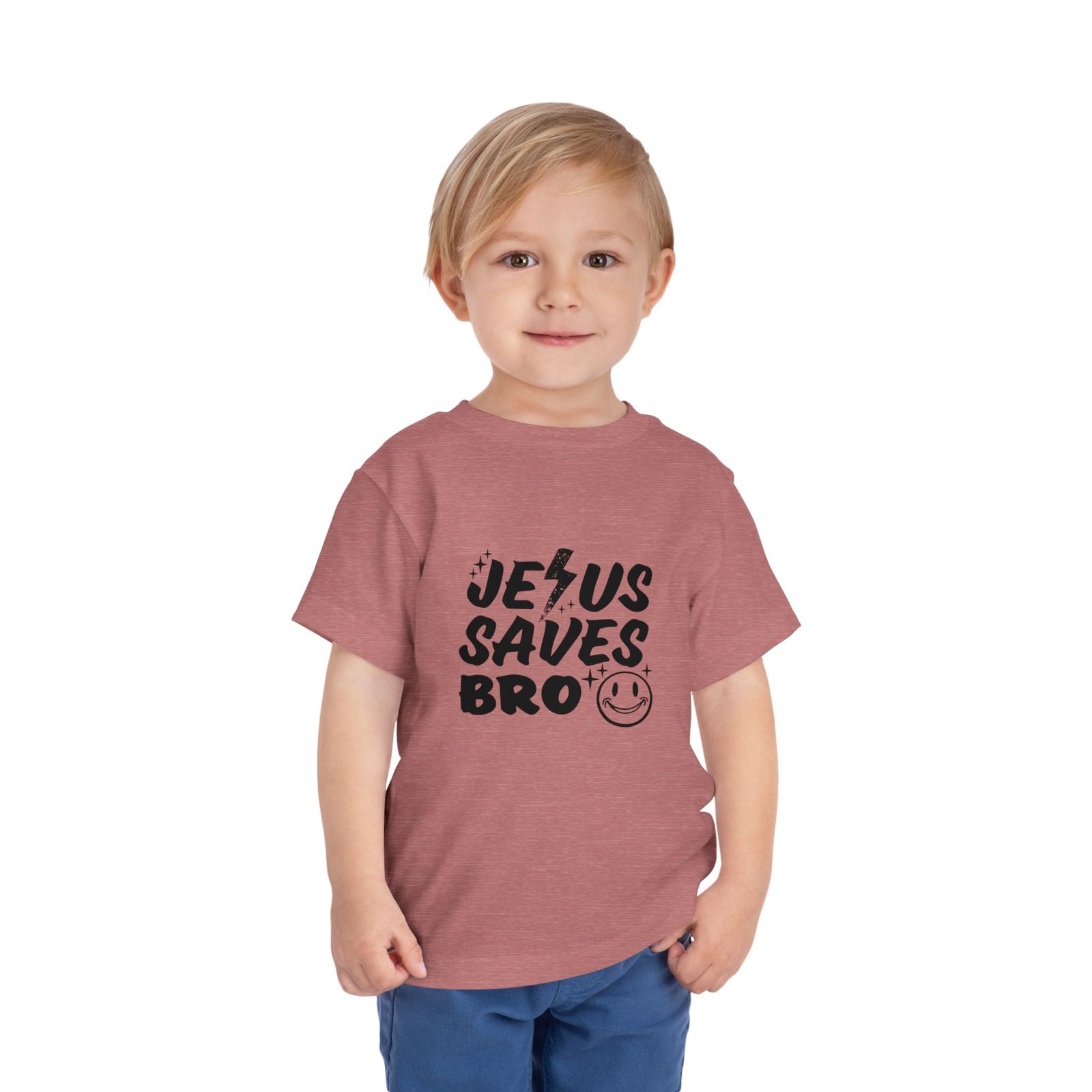 Jesus Saves Bro Toddler T-shirt - Image 6
