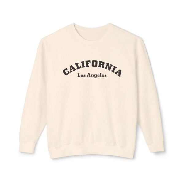 Los Angeles California Comfort Colors Crewneck Sweatshirt - Image 3