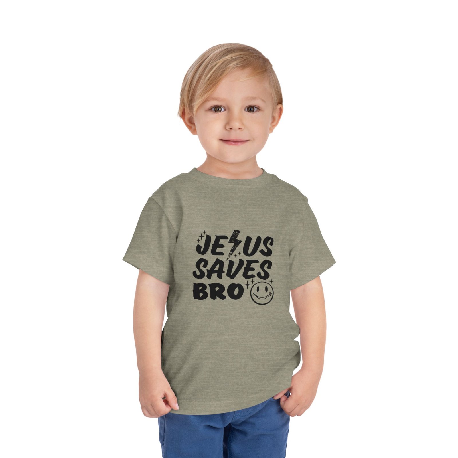 Jesus Saves Bro Toddler T-shirt - Image 8