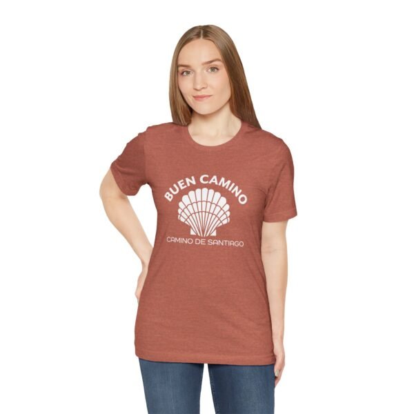 Camino de Santiago Buen Camino Seashell Tee - Image 2