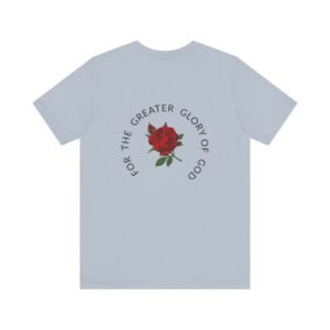 AMDG For the Greater Glory of God - Front & Back Jesuit T-shirt