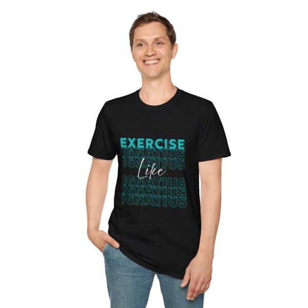 Exercise Like Ignatius Outline T-Shirt - Image 3