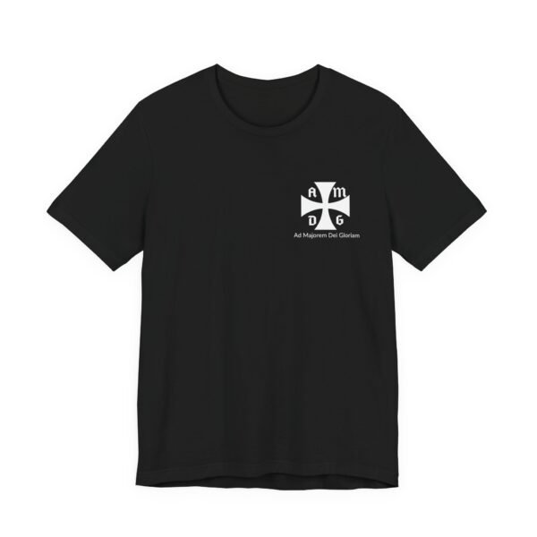 AMDG Ad Majorem Dei Gloriam - Jesuit IHS T-Shirt - Image 5