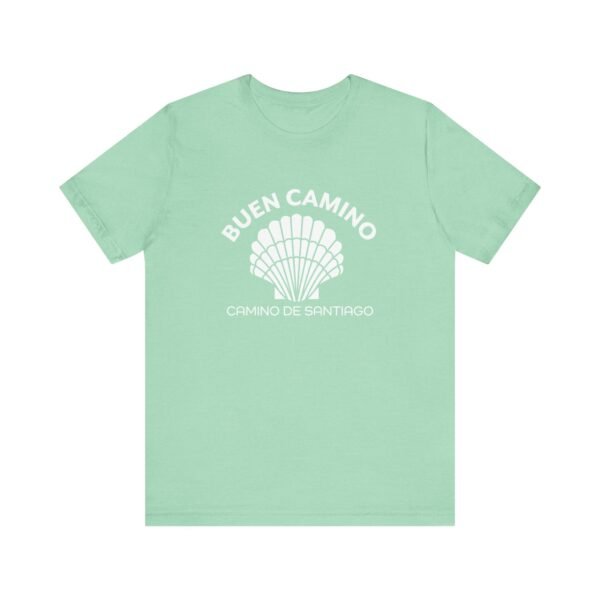 Camino de Santiago Buen Camino Seashell Tee - Image 6
