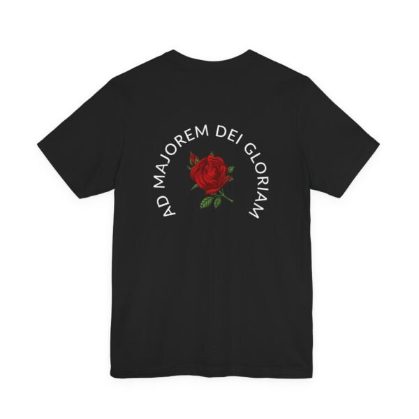 AMDG Ad Majorem Dei Gloriam (LATIN) - Front & Back Jesuit T-shirt