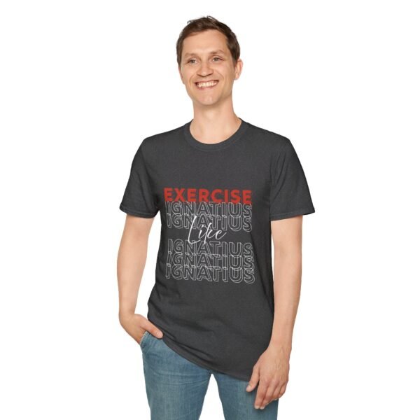Exercise Like Ignatius Outline T-Shirt - Image 6