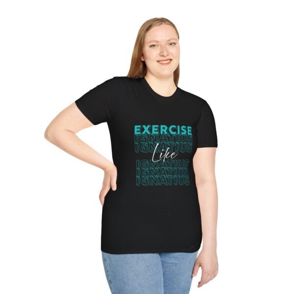 Exercise Like Ignatius Outline T-Shirt - Image 2